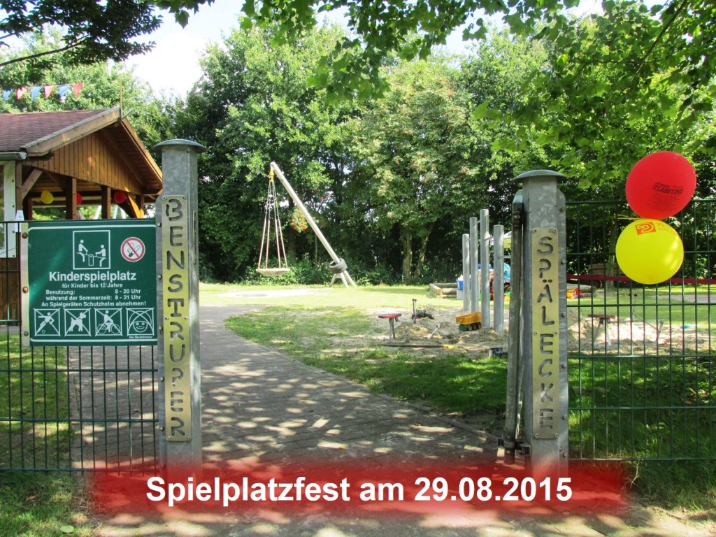 Spielplatzfest 2015